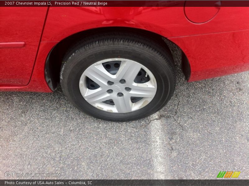 Precision Red / Neutral Beige 2007 Chevrolet Impala LS