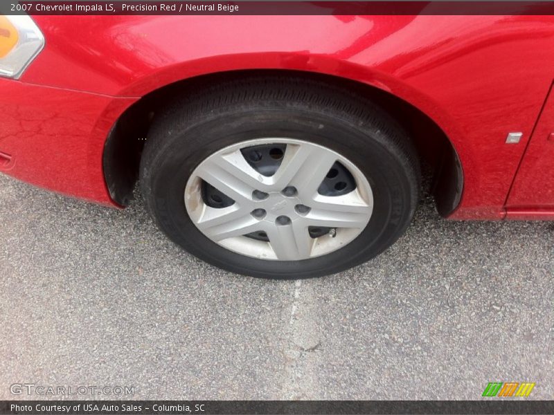 Precision Red / Neutral Beige 2007 Chevrolet Impala LS