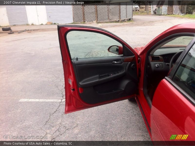 Precision Red / Neutral Beige 2007 Chevrolet Impala LS
