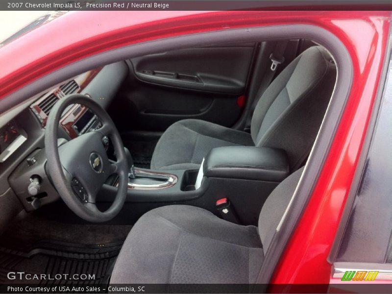 Precision Red / Neutral Beige 2007 Chevrolet Impala LS