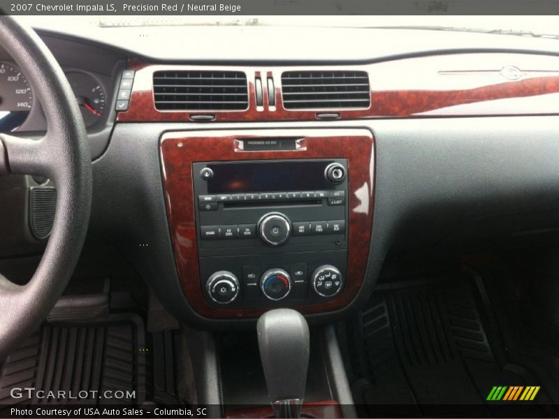 Precision Red / Neutral Beige 2007 Chevrolet Impala LS