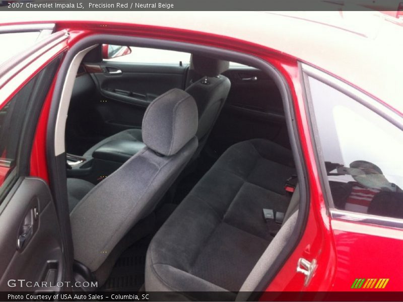 Precision Red / Neutral Beige 2007 Chevrolet Impala LS