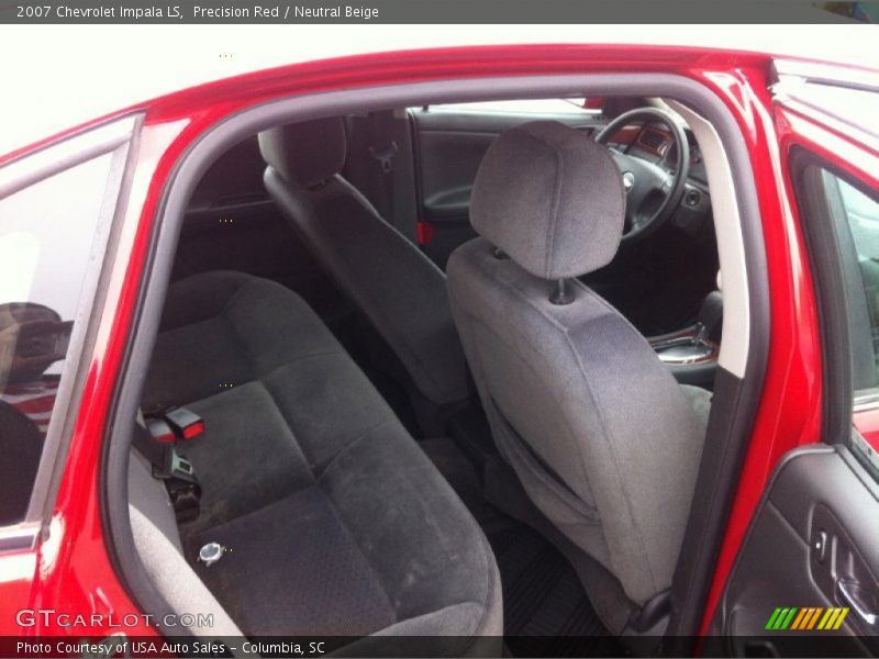 Precision Red / Neutral Beige 2007 Chevrolet Impala LS