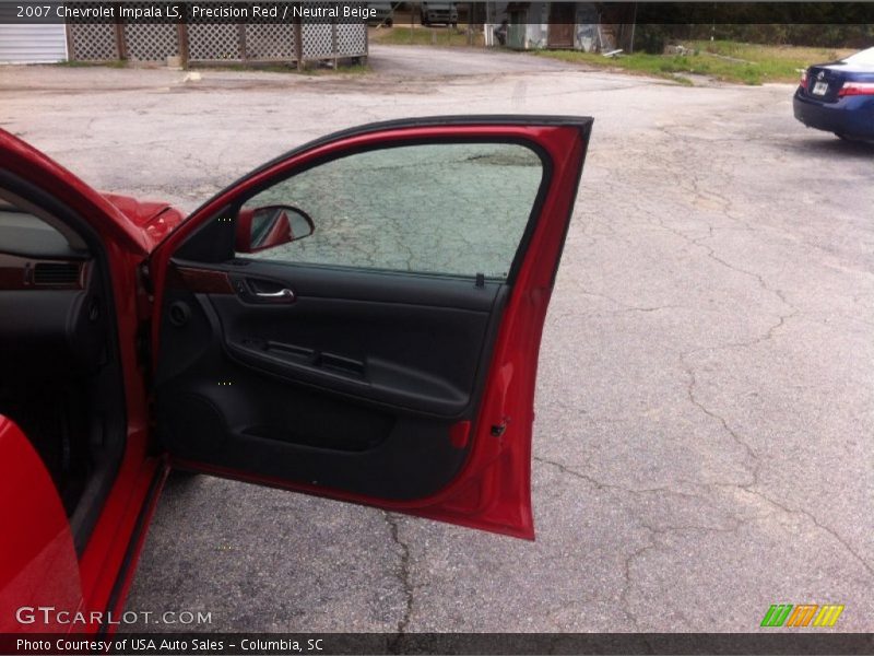 Precision Red / Neutral Beige 2007 Chevrolet Impala LS