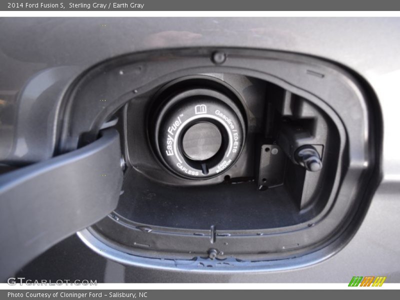 Sterling Gray / Earth Gray 2014 Ford Fusion S