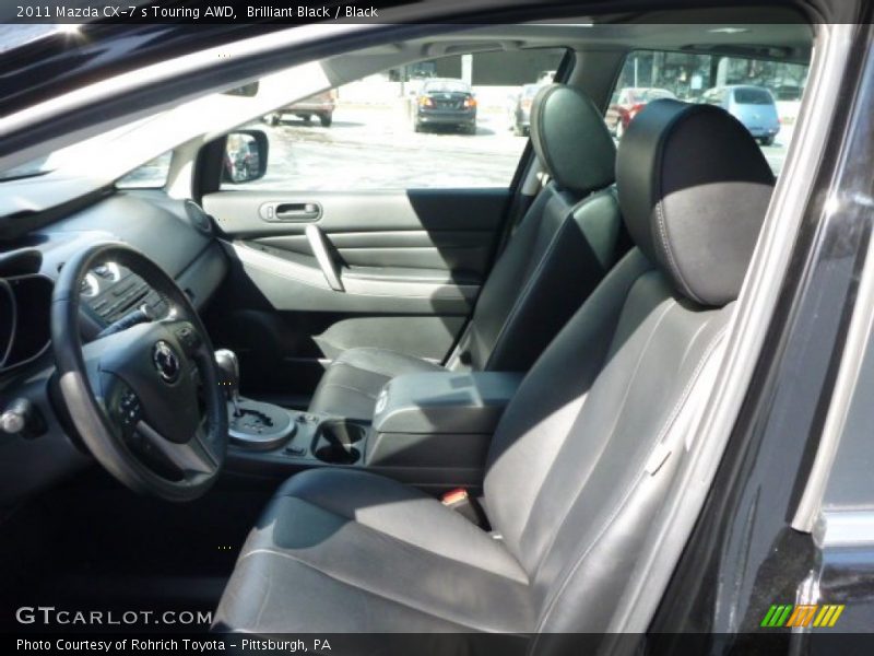 Brilliant Black / Black 2011 Mazda CX-7 s Touring AWD