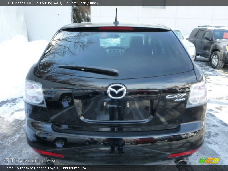 Brilliant Black / Black 2011 Mazda CX-7 s Touring AWD