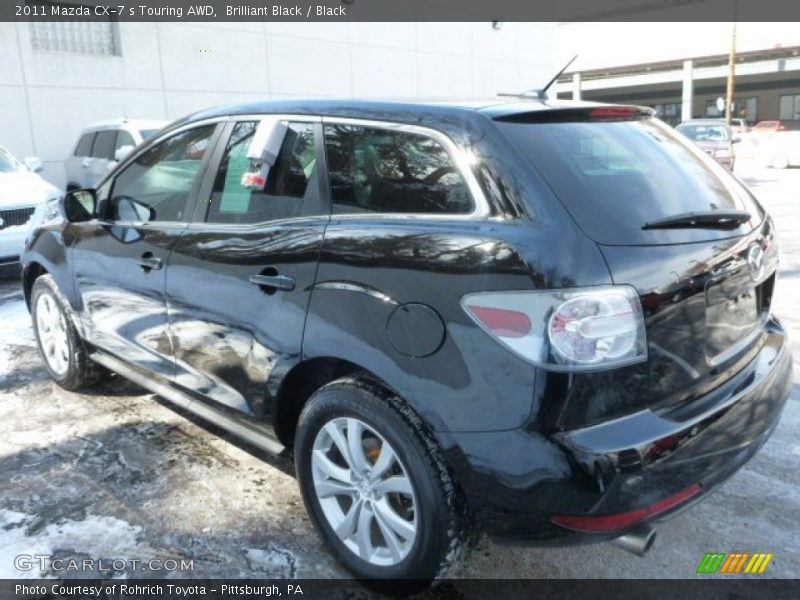 Brilliant Black / Black 2011 Mazda CX-7 s Touring AWD