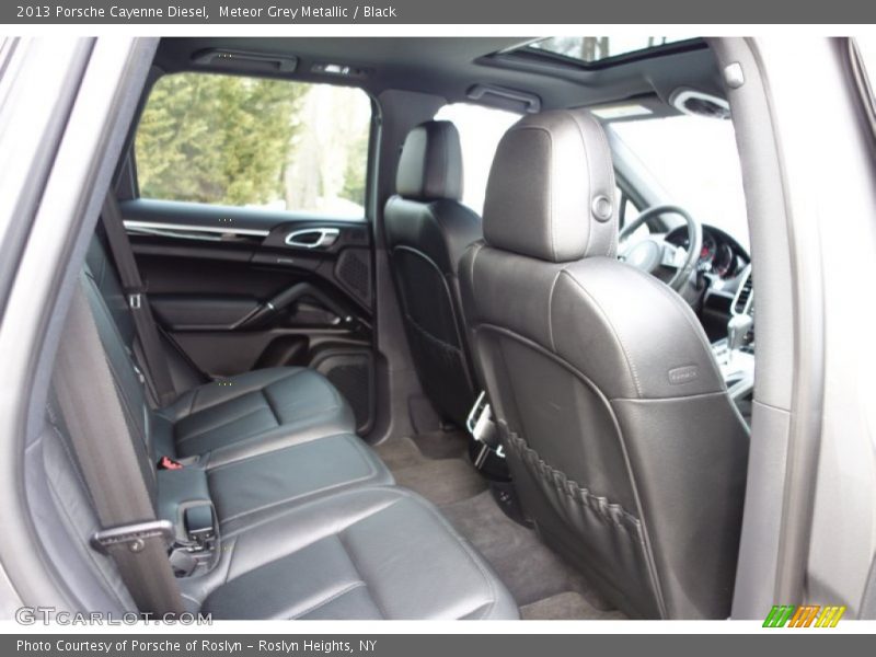 Meteor Grey Metallic / Black 2013 Porsche Cayenne Diesel