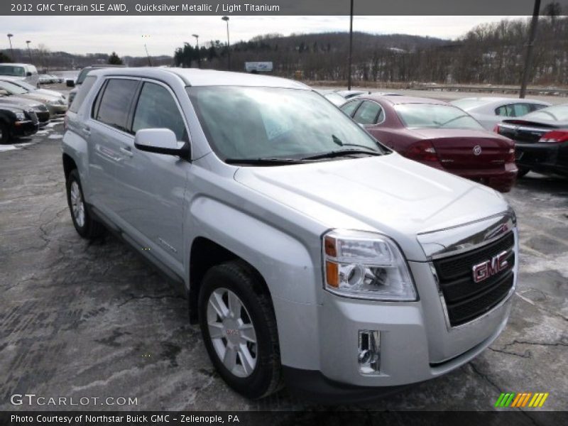 Quicksilver Metallic / Light Titanium 2012 GMC Terrain SLE AWD