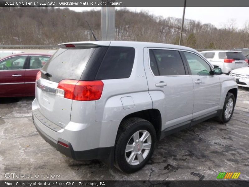 Quicksilver Metallic / Light Titanium 2012 GMC Terrain SLE AWD
