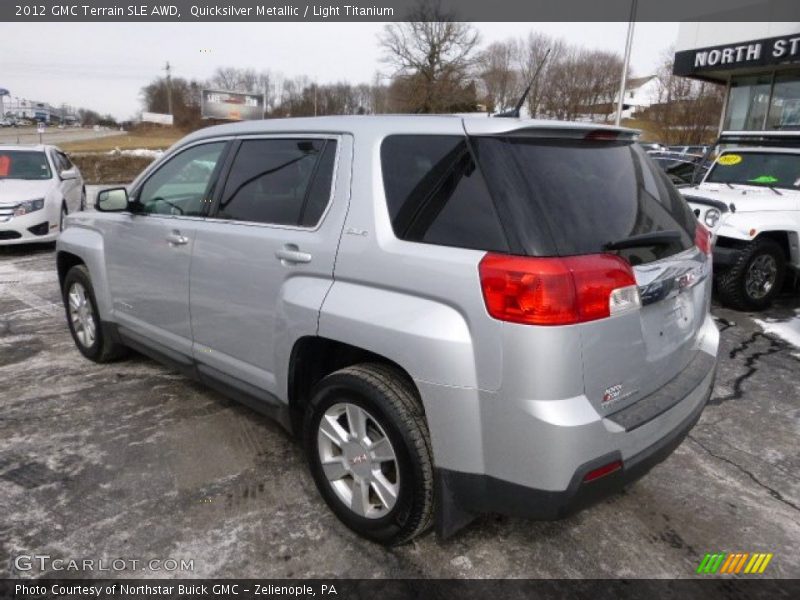 Quicksilver Metallic / Light Titanium 2012 GMC Terrain SLE AWD