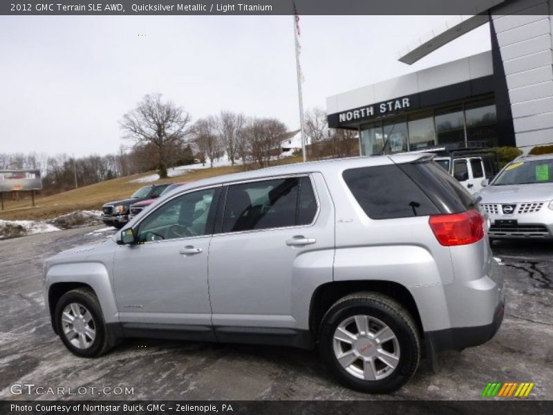 Quicksilver Metallic / Light Titanium 2012 GMC Terrain SLE AWD