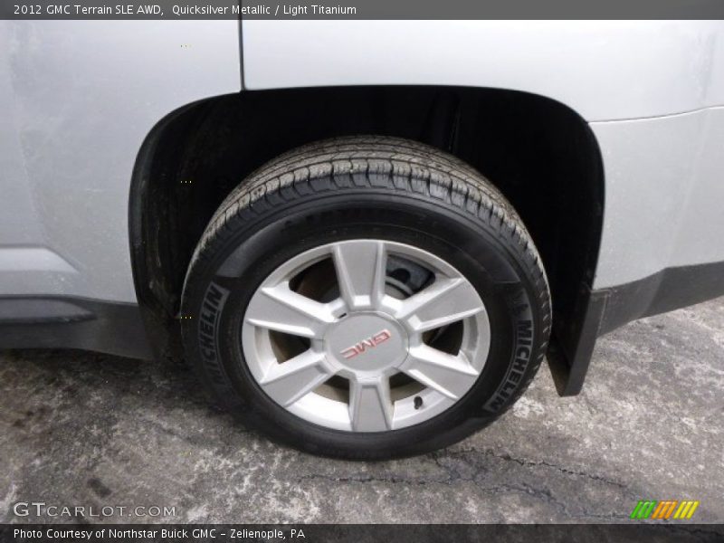 Quicksilver Metallic / Light Titanium 2012 GMC Terrain SLE AWD