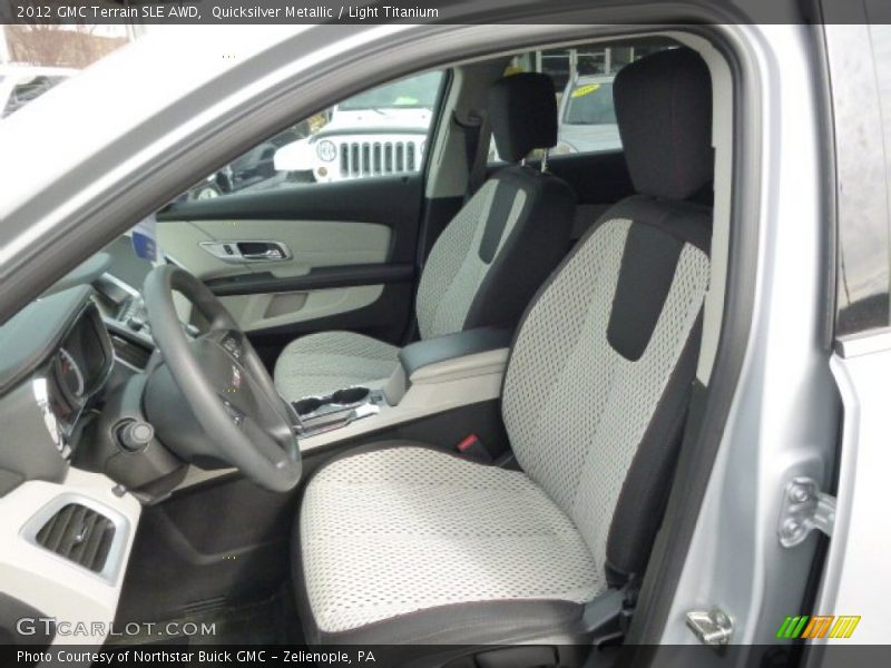 Quicksilver Metallic / Light Titanium 2012 GMC Terrain SLE AWD