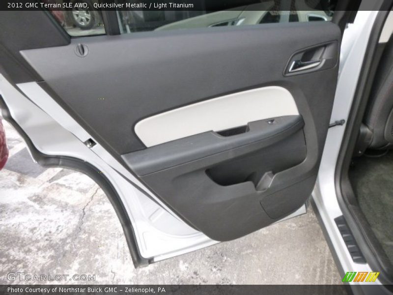 Quicksilver Metallic / Light Titanium 2012 GMC Terrain SLE AWD