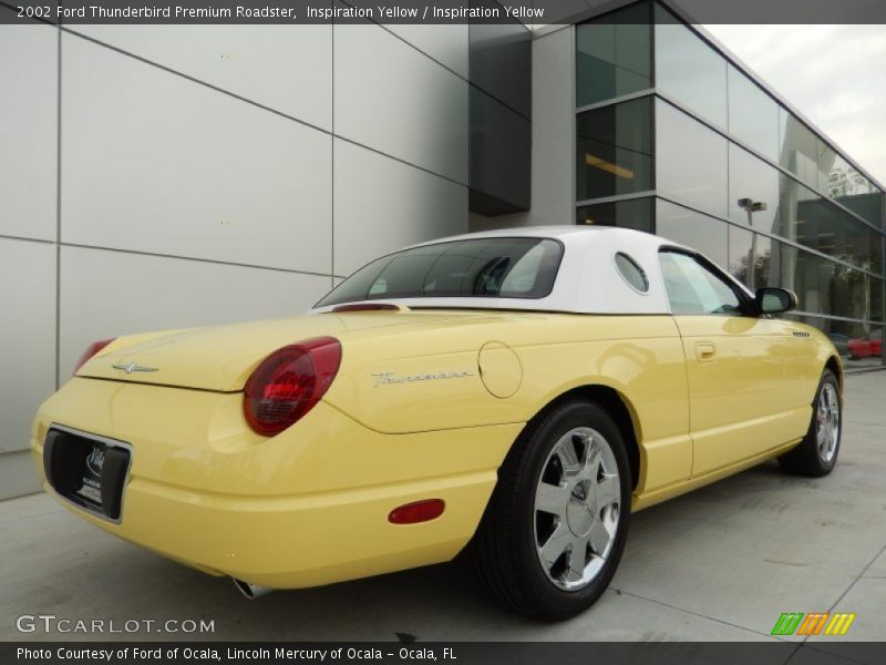 Inspiration Yellow / Inspiration Yellow 2002 Ford Thunderbird Premium Roadster