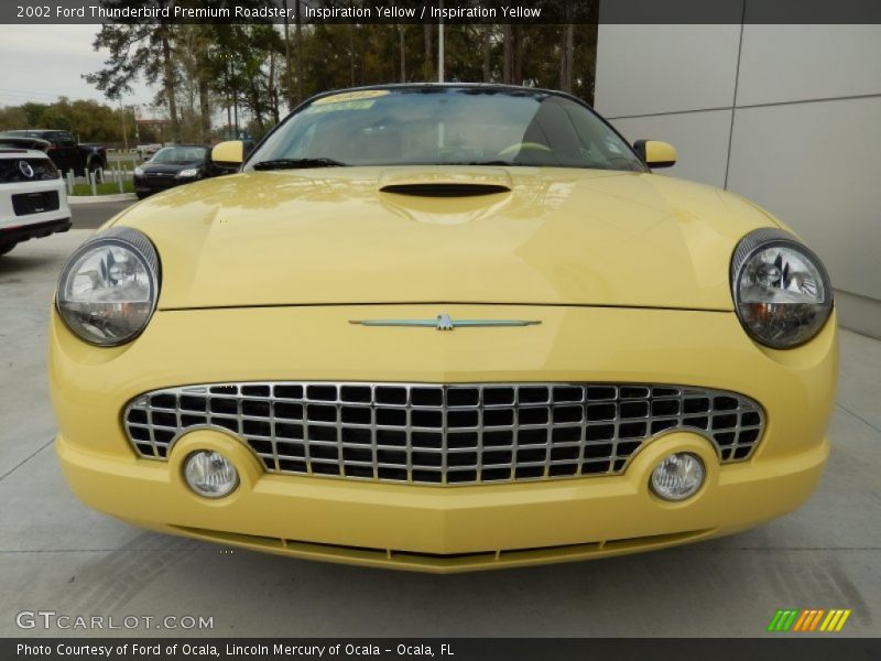  2002 Thunderbird Premium Roadster Inspiration Yellow