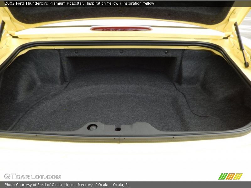  2002 Thunderbird Premium Roadster Trunk