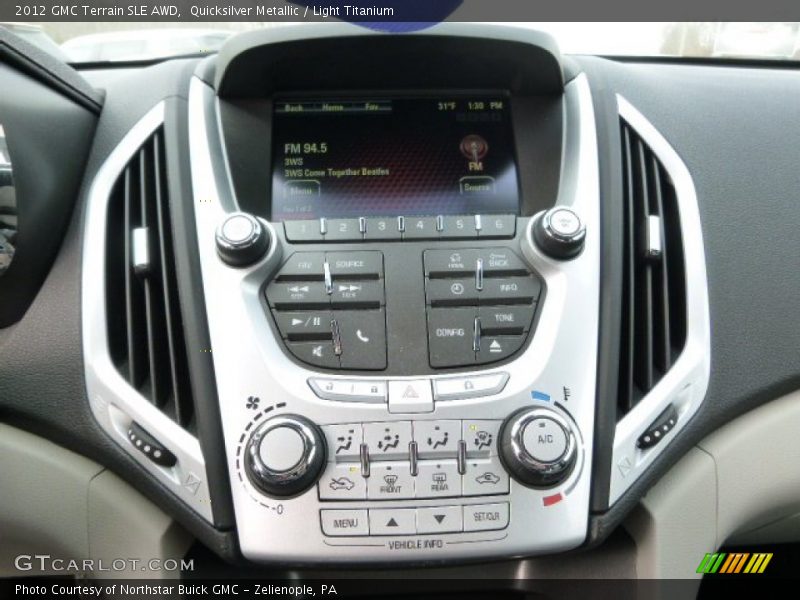 Quicksilver Metallic / Light Titanium 2012 GMC Terrain SLE AWD