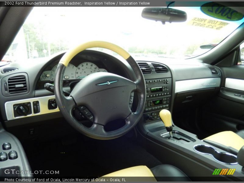 Dashboard of 2002 Thunderbird Premium Roadster
