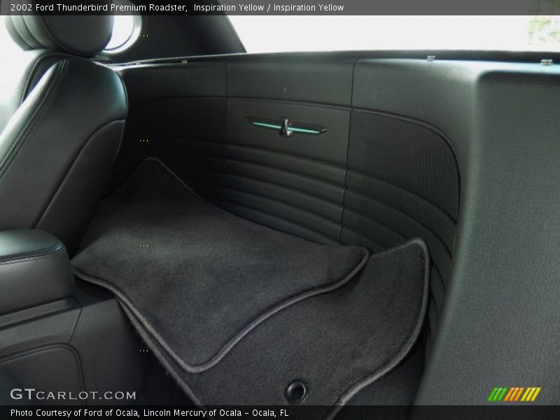 Rear Seat of 2002 Thunderbird Premium Roadster