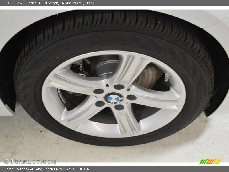 Alpine White / Black 2014 BMW 3 Series 328d Sedan