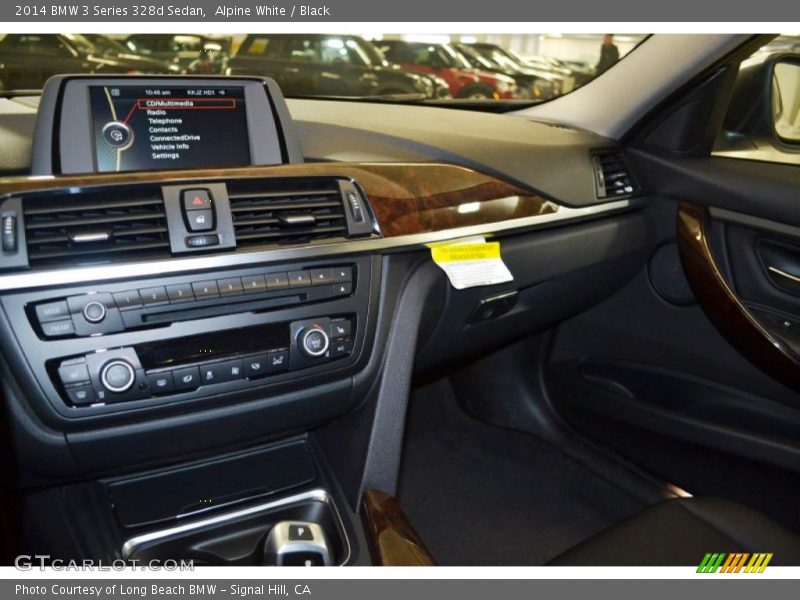 Alpine White / Black 2014 BMW 3 Series 328d Sedan