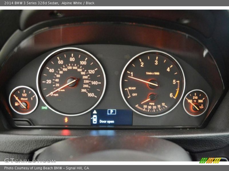Alpine White / Black 2014 BMW 3 Series 328d Sedan