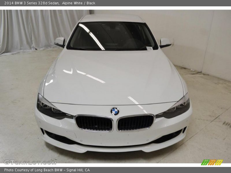 Alpine White / Black 2014 BMW 3 Series 328d Sedan