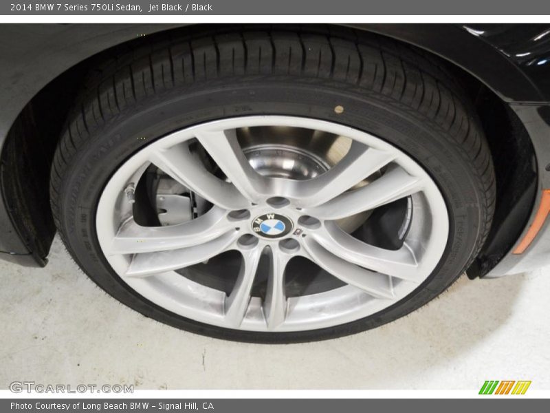 Jet Black / Black 2014 BMW 7 Series 750Li Sedan