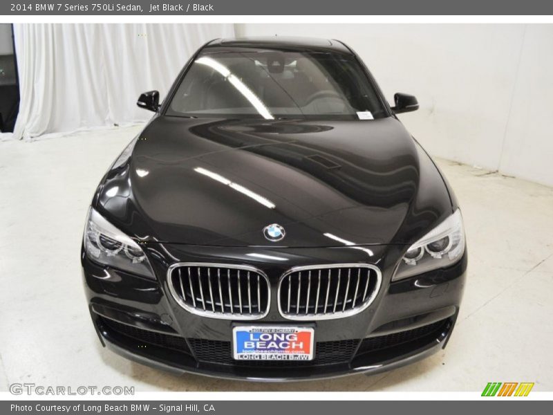 Jet Black / Black 2014 BMW 7 Series 750Li Sedan