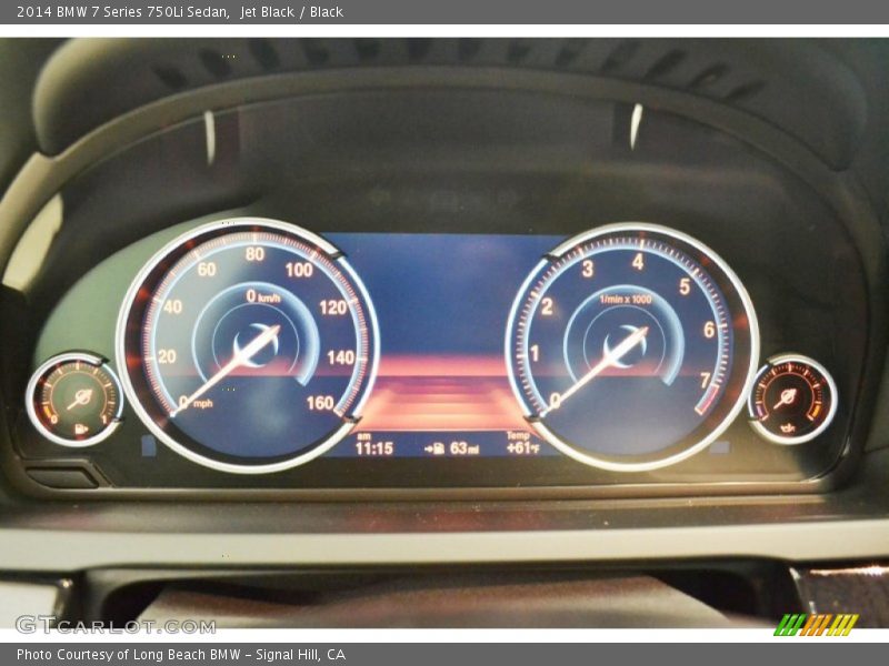 Jet Black / Black 2014 BMW 7 Series 750Li Sedan