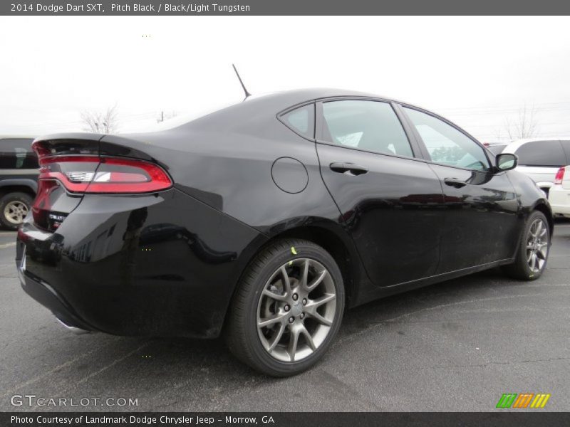 Pitch Black / Black/Light Tungsten 2014 Dodge Dart SXT