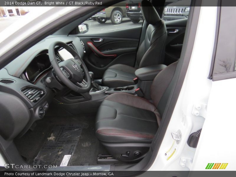  2014 Dart GT GT Black/Ruby Red Interior