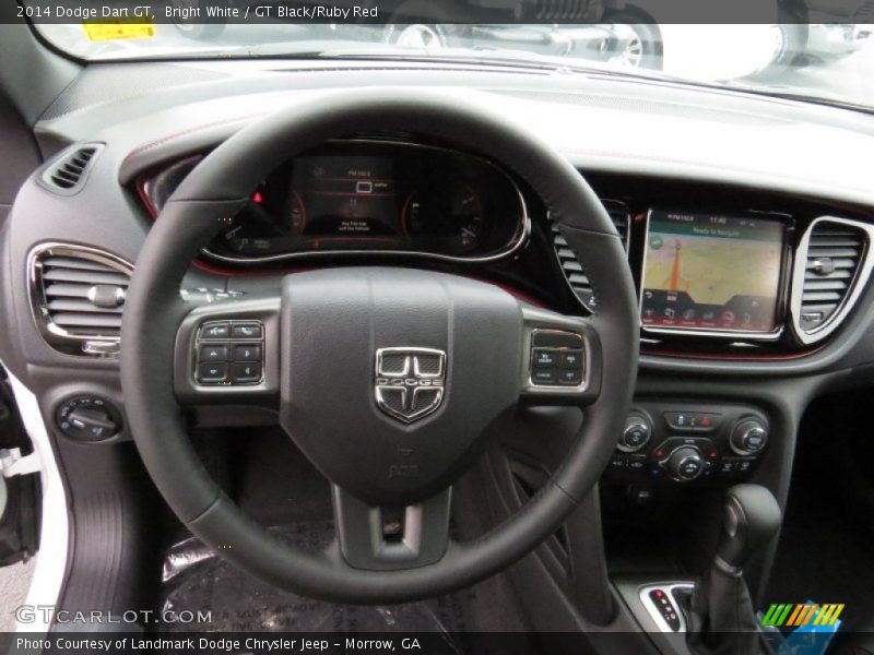 Dashboard of 2014 Dart GT