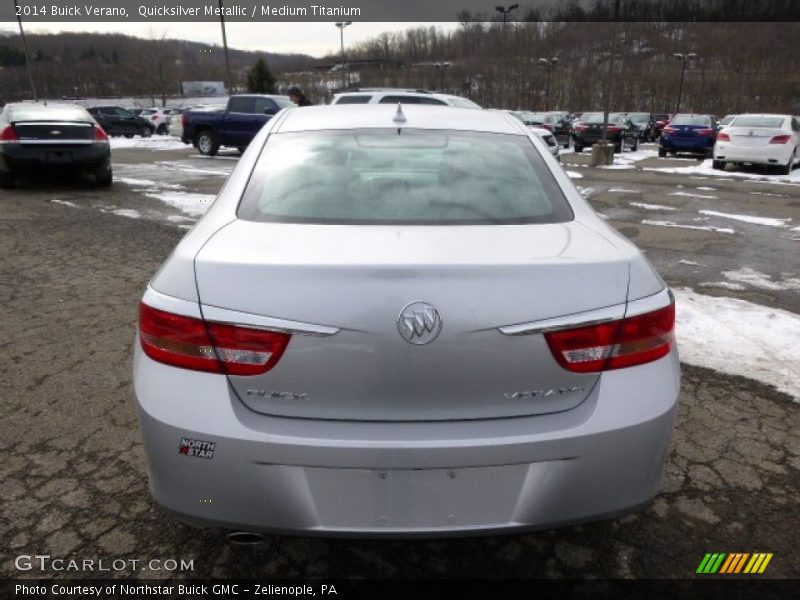 Quicksilver Metallic / Medium Titanium 2014 Buick Verano