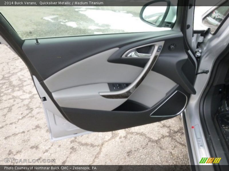Quicksilver Metallic / Medium Titanium 2014 Buick Verano