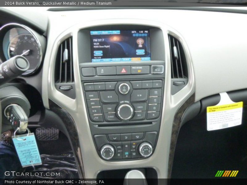 Quicksilver Metallic / Medium Titanium 2014 Buick Verano