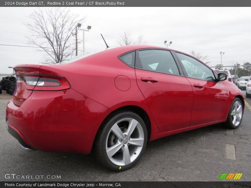 Redline 2 Coat Pearl / GT Black/Ruby Red 2014 Dodge Dart GT