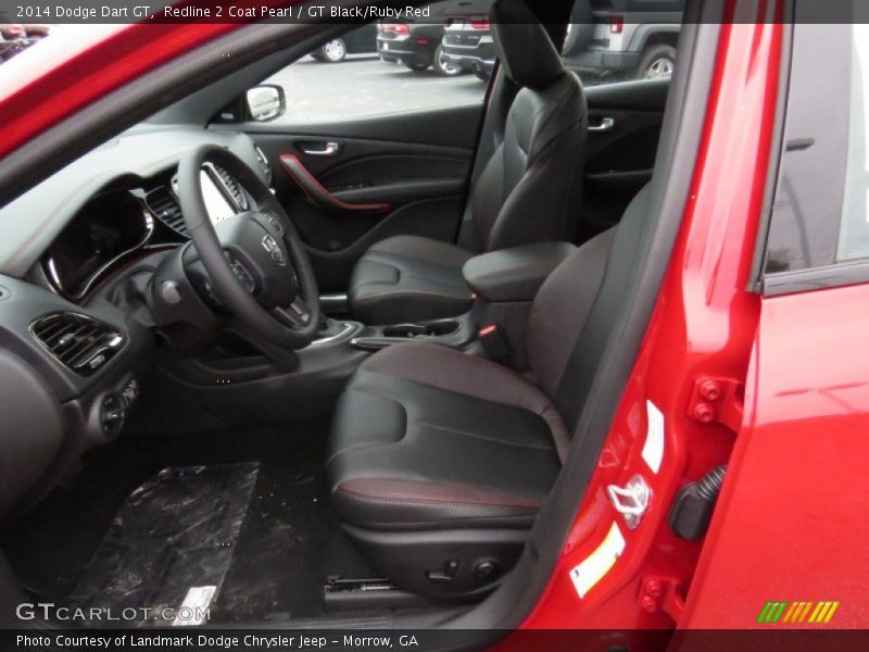 Redline 2 Coat Pearl / GT Black/Ruby Red 2014 Dodge Dart GT
