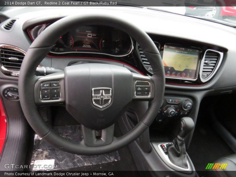 Dashboard of 2014 Dart GT