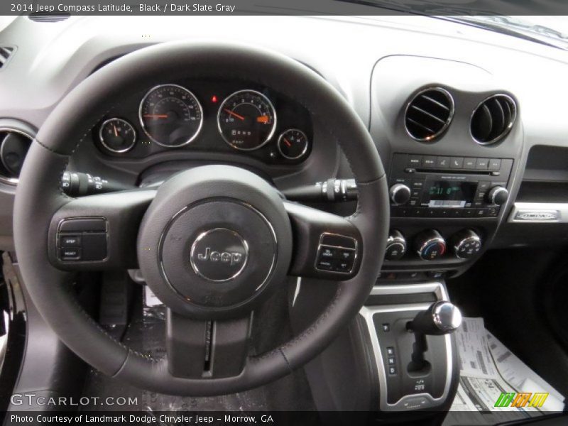 Black / Dark Slate Gray 2014 Jeep Compass Latitude
