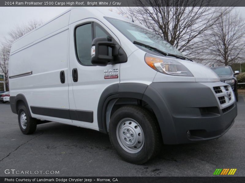Front 3/4 View of 2014 ProMaster 1500 Cargo High Roof