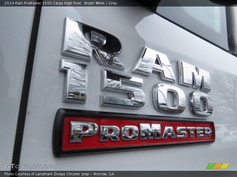  2014 ProMaster 1500 Cargo High Roof Logo