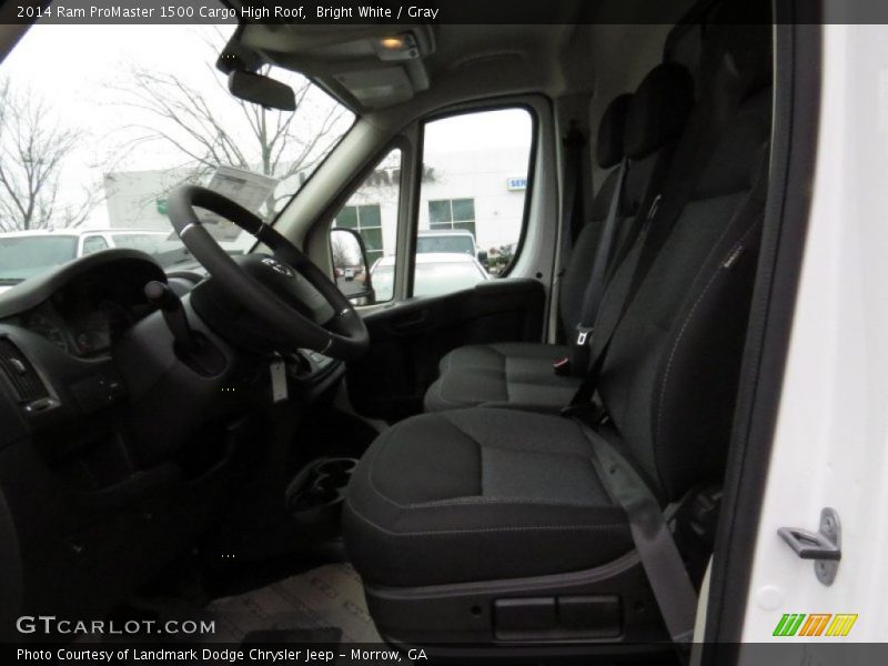  2014 ProMaster 1500 Cargo High Roof Gray Interior