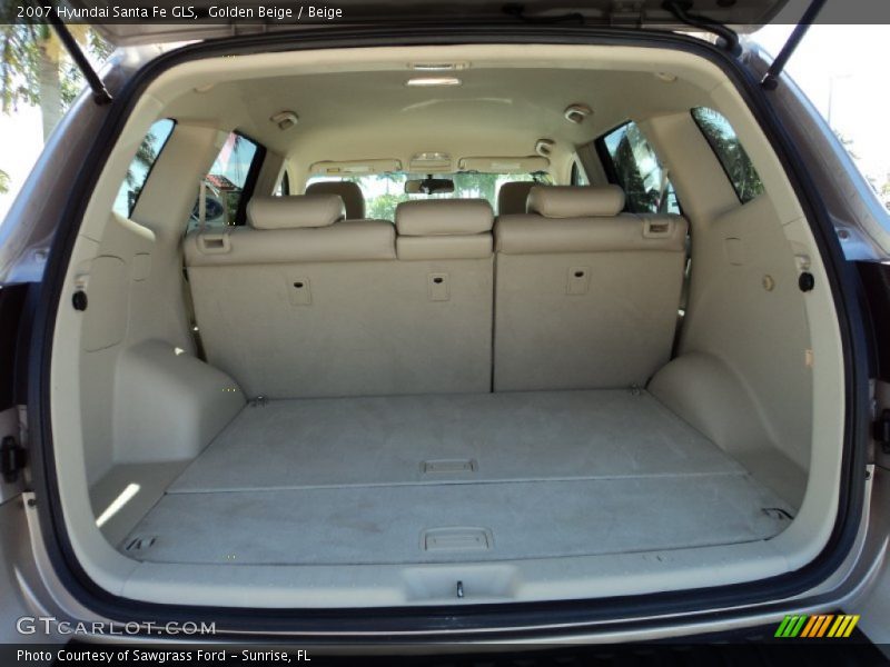 Golden Beige / Beige 2007 Hyundai Santa Fe GLS