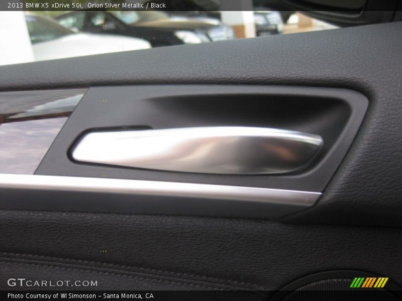 Orion Silver Metallic / Black 2013 BMW X5 xDrive 50i