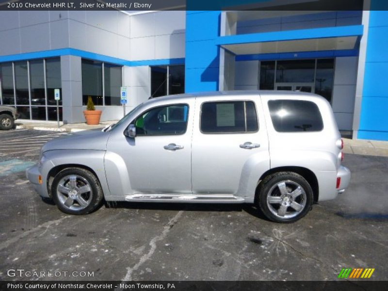 Silver Ice Metallic / Ebony 2010 Chevrolet HHR LT