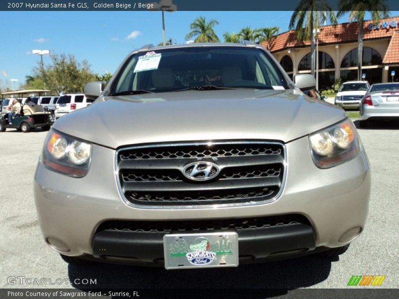 Golden Beige / Beige 2007 Hyundai Santa Fe GLS
